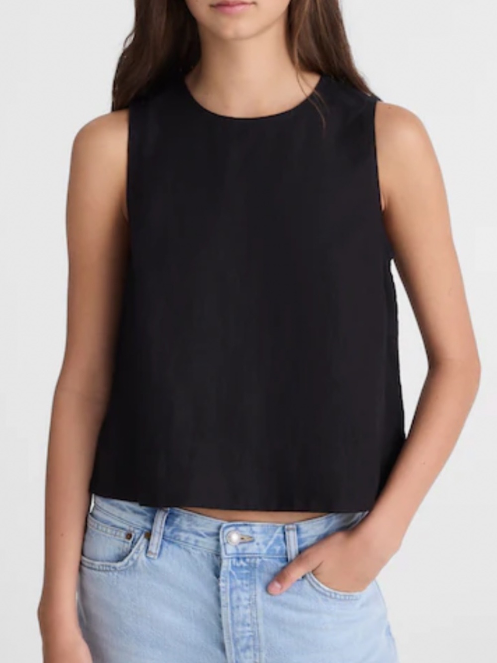Madewell Shell Top in 100% Linen